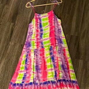 Playa Lucila tie-dye dress